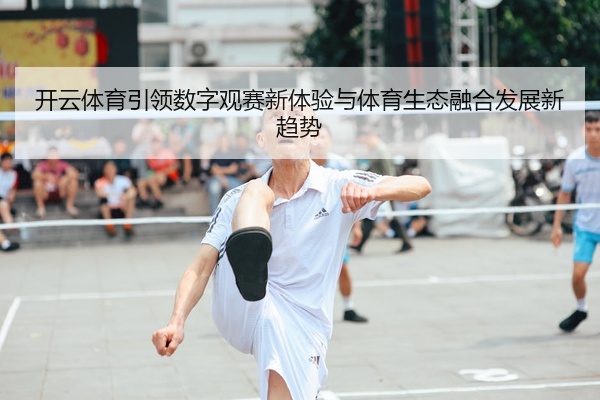 开云体育引领数字观赛新体验与体育生态融合发展新趋势